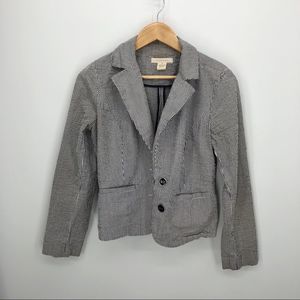Sandro seersucker blazer